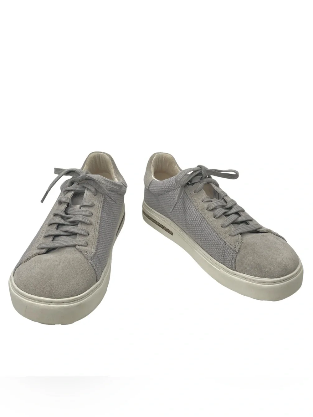 Birkenstock Bend Low Canvas Whale Gray Sneakers Size 37 Women’s 6 Narrow Medium